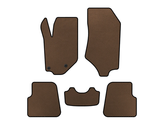 EVA Floor Mats (HB, 5-Door, Brown) for Opel Corsa F 2019- - image 1