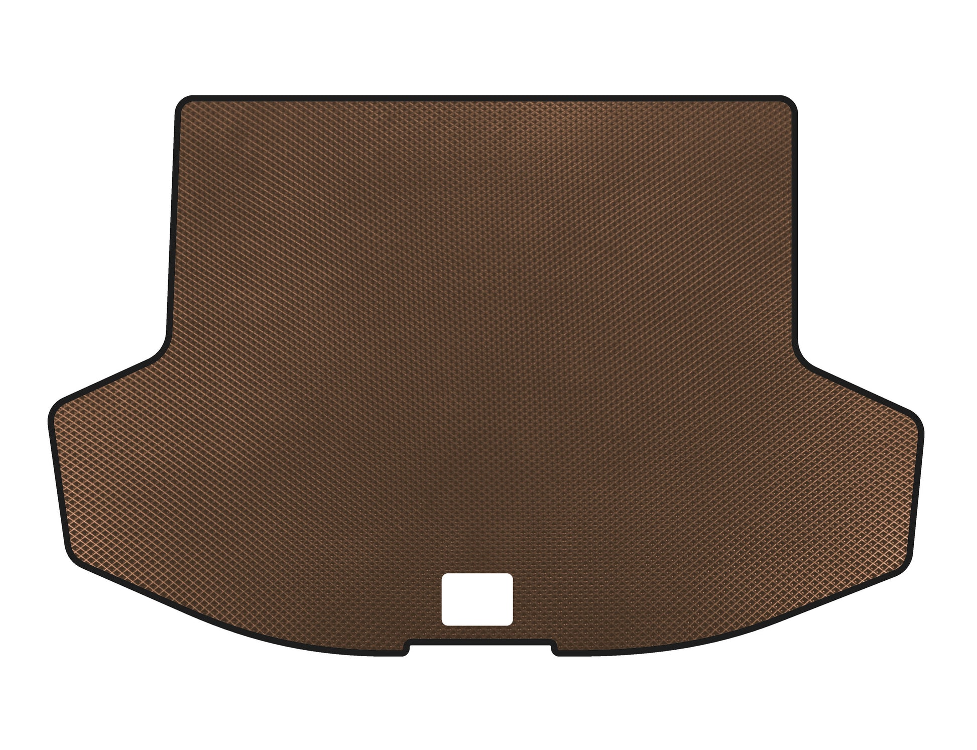 Trunk Mat EVA (HB, Brown) for Mitsubishi Lancer X 2008- - image 1