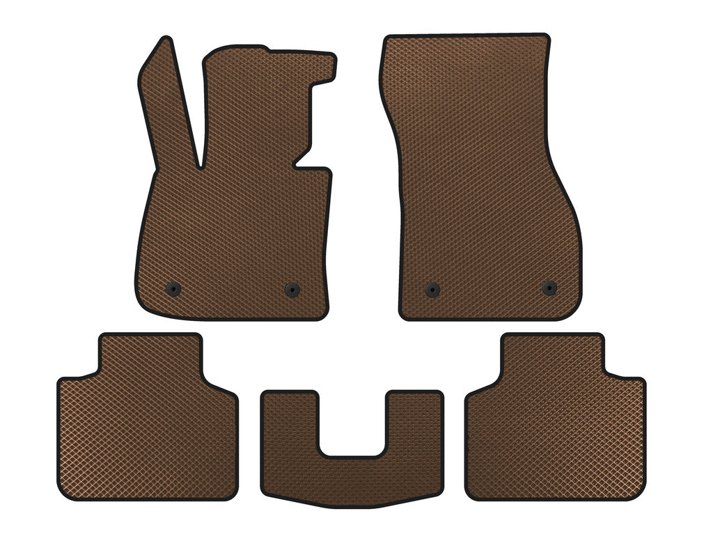EVA Floor Mats (for F45, Brown) for BMW 2 Series Active Tourer F45/46 2014-2021 - image 1