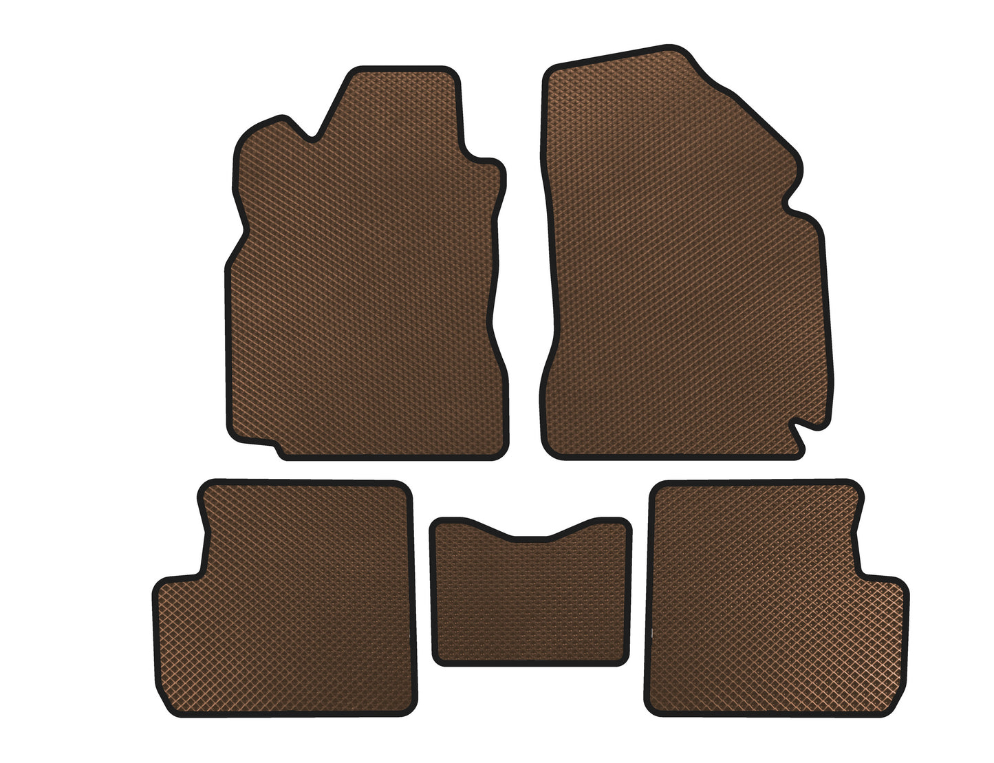 EVA Floor Mats (Brown) for GreatWall Haval M4 2012-2021 - image 1