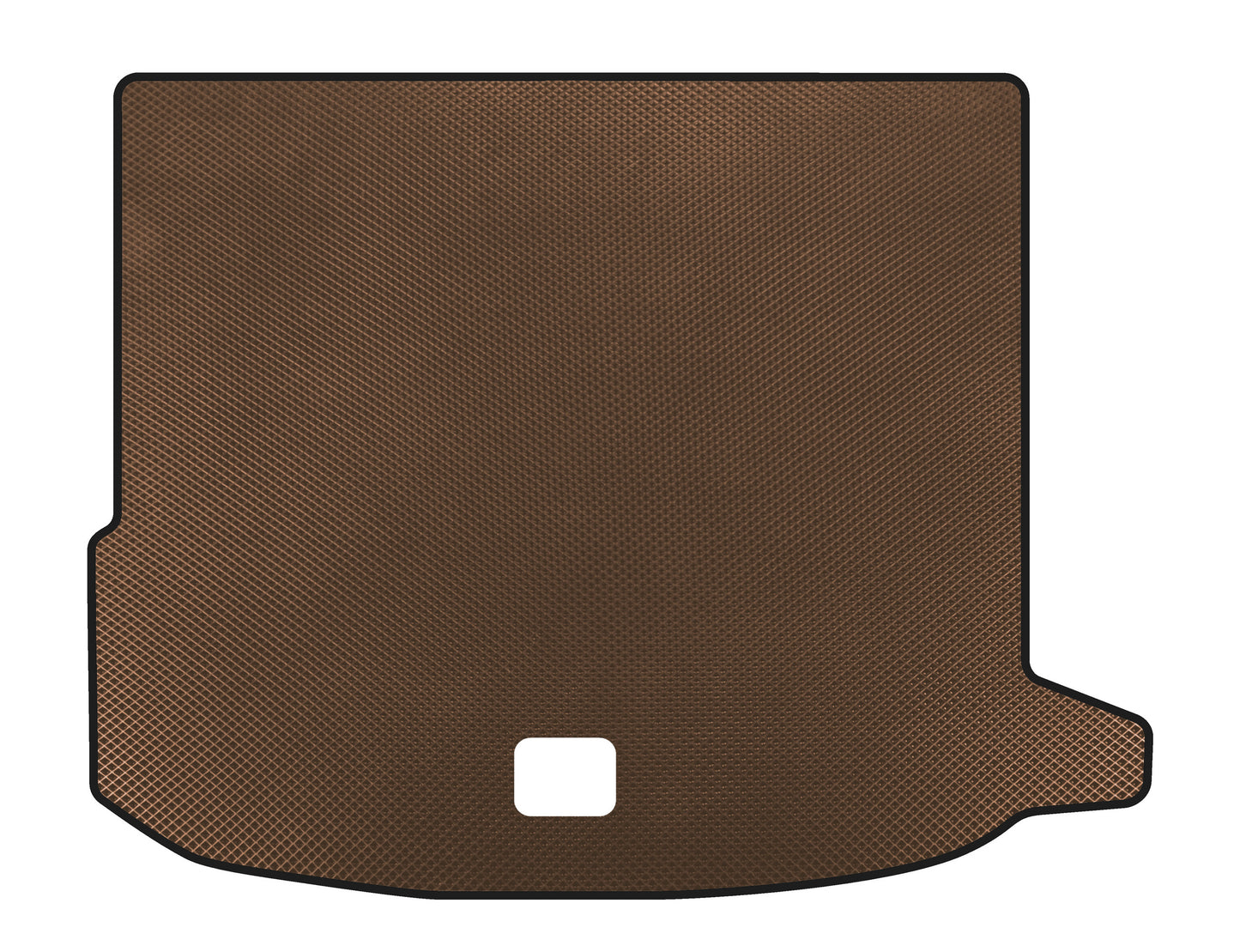 Trunk Mat (2016-2019, Brown) for Mercedes GLC coupe C253 2016-2023 - image 1