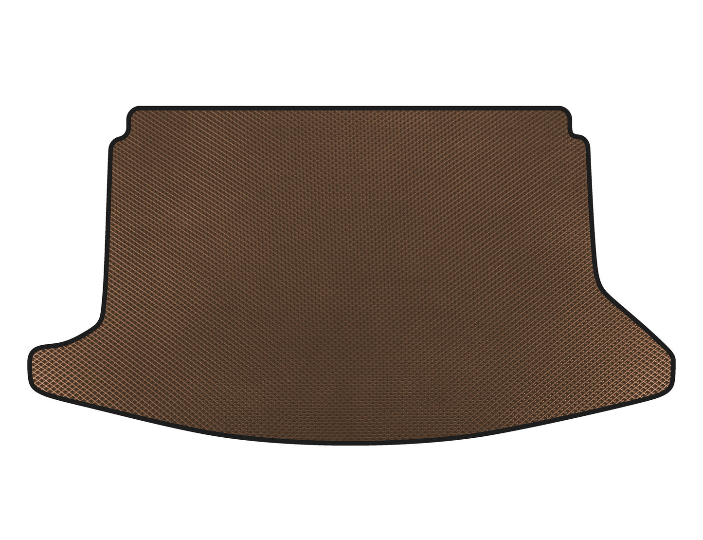 Trunk Mat (HB, 5-Door, Brown) for Hyundai I-30 2017- - image 1