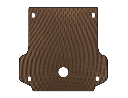 Trunk mat (2008-2013, Brown) for Mitsubishi Pajero Sport 2008-2015 - image 1