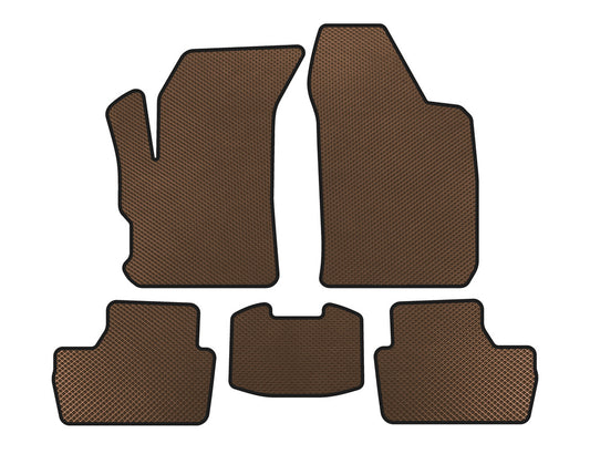 EVA Floor Mats (Brown) for Chery Beat 2009-2015 - image 1