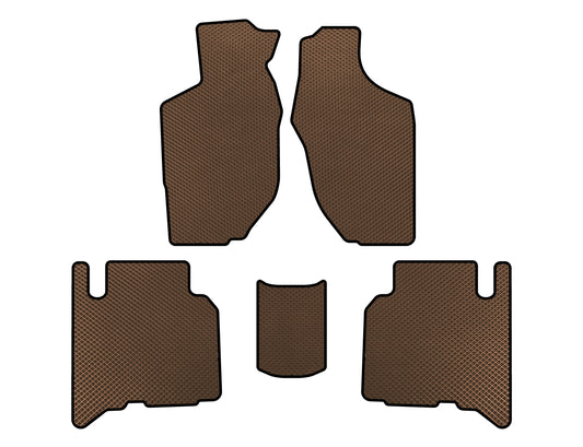 EVA Floor Mats (5-Door, Brown) for Opel Frontera 1998-2003 - image 1