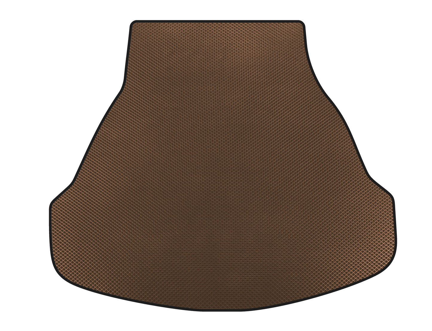 Trunk mat (Coupe, Brown) for Honda Accord IX 2013-2017 - image 1