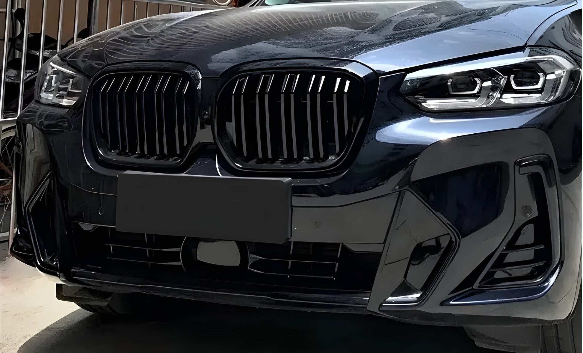 M-Look Kidney Grilles (for G08i, gloss black) for BMW X3 G01 2018- - image 3