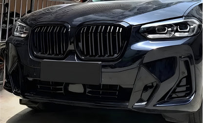M-Look Kidney Grilles (for G08i, gloss black) for BMW X3 G01 2018- - image 3