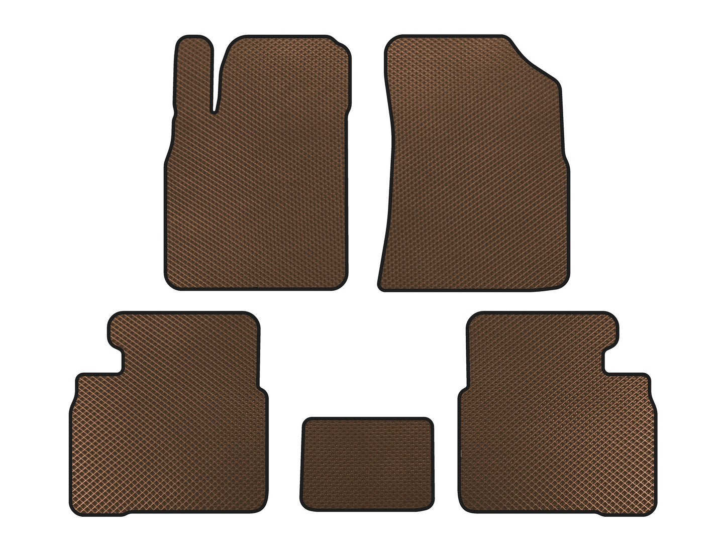 EVA Floor Mats (Brown) for Kia Magentis 2000-2005 - image 1