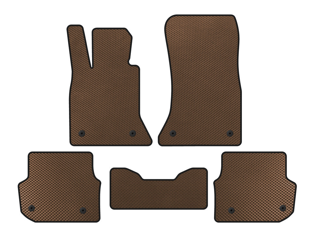 EVA mats (for F-11, Brown) for BMW 5 series F-10/11/07 2010-2016 - image 1