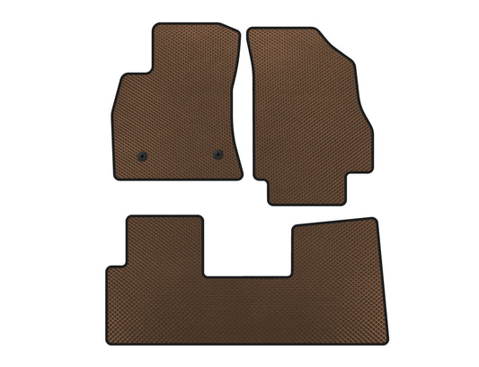 EVA Floor Mats (Brown) for Opel Combo 2012-2018 - image 1
