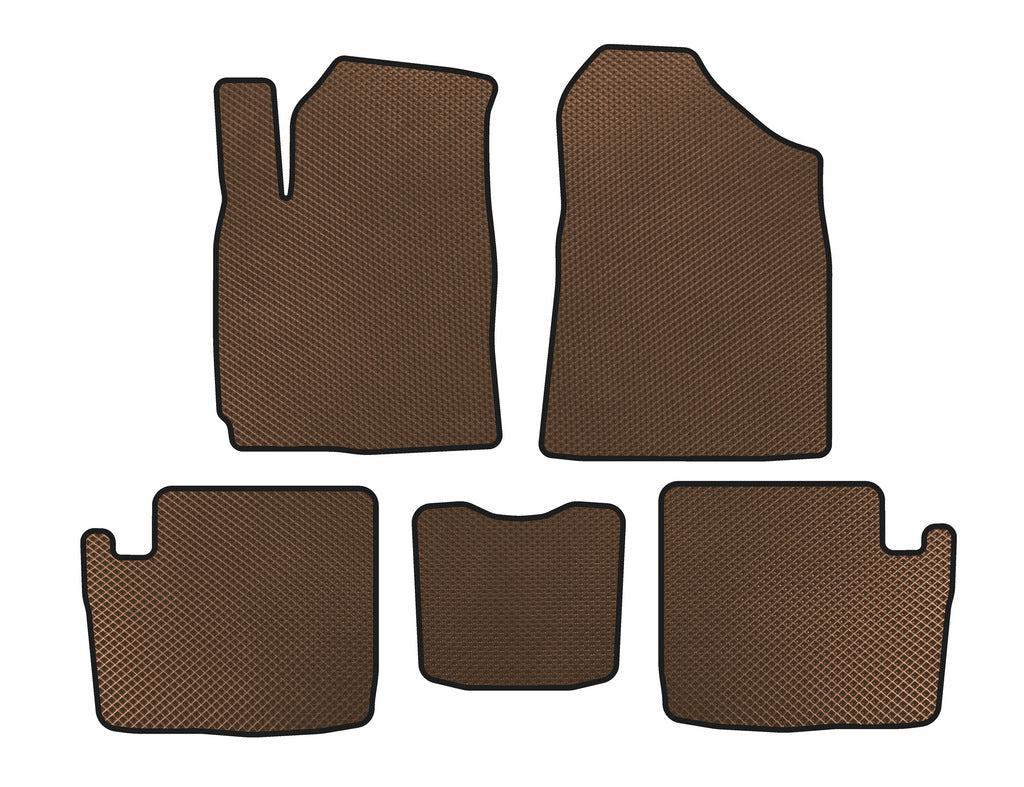 EVA Floor Mats (2005-2009, Brown) for Chery Tiggo 1 2005-2016 - image 1