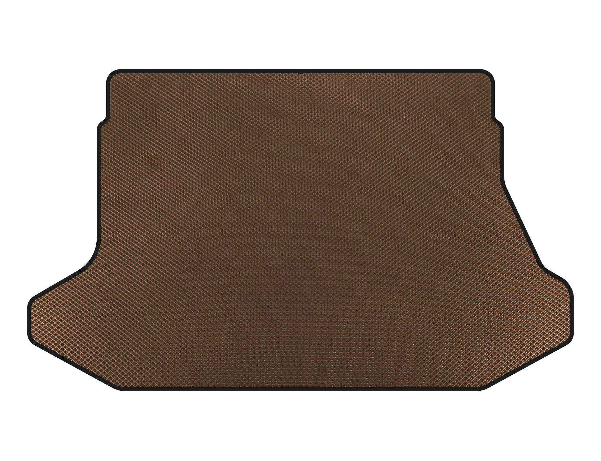 Trunk Mat EVA (HB, Brown) for Kia Cerato 1 2004-2009 - image 1