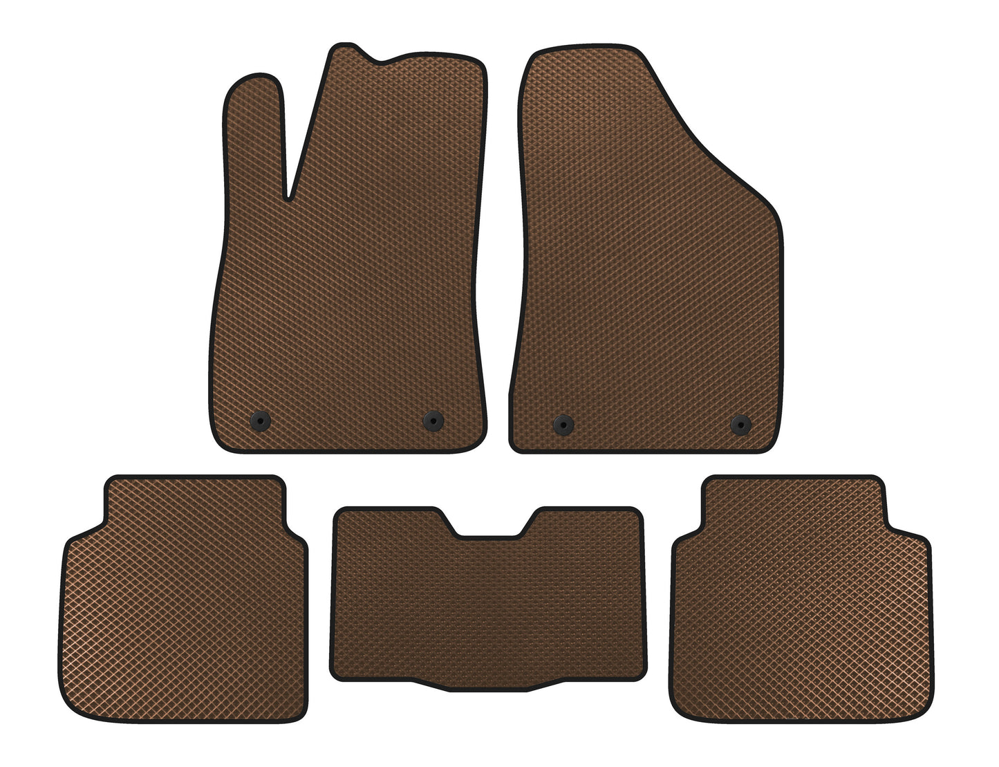 EVA Floor Mats (Brown) for MG 350 2010-2016 - image 1