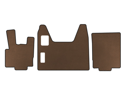 EVA Floor Mats (Brown) for DAF XF95 2002-2006 - image 1