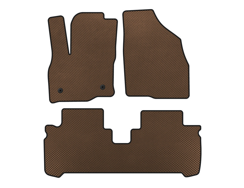 EVA Floor Mats (Brown) for Chevrolet Bolt 2016-2023 - image 1