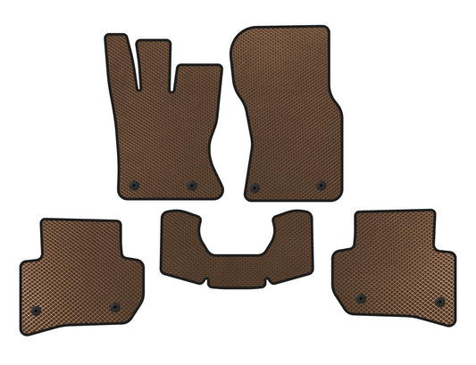 EVA Floor Mats (Brown) for Jaguar F-PACE 2016- - image 1