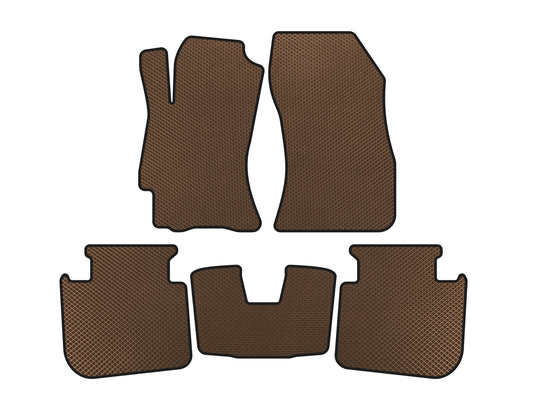 EVA Floor Mats (2009-2013, SD, Brown) for Subaru Legacy 2009-2014 - image 1