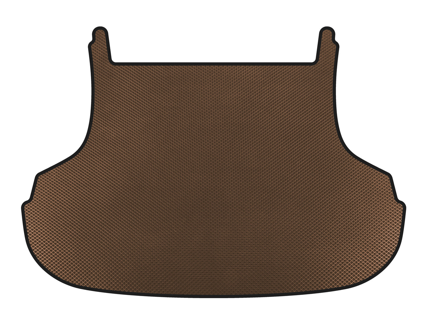 Trunk mat (2001-2004, SD, Brown) for Hyundai Sonata EF 1998-2004 - image 1
