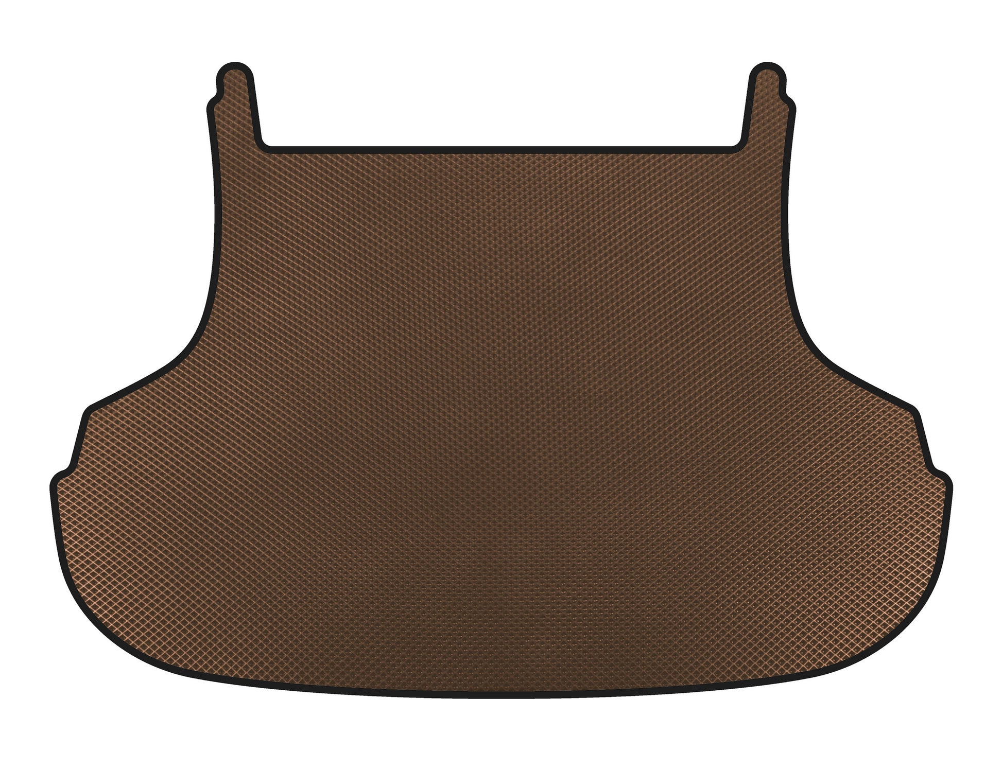 Trunk mat (2001-2004, SD, Brown) for Hyundai Sonata EF 1998-2004 - image 1