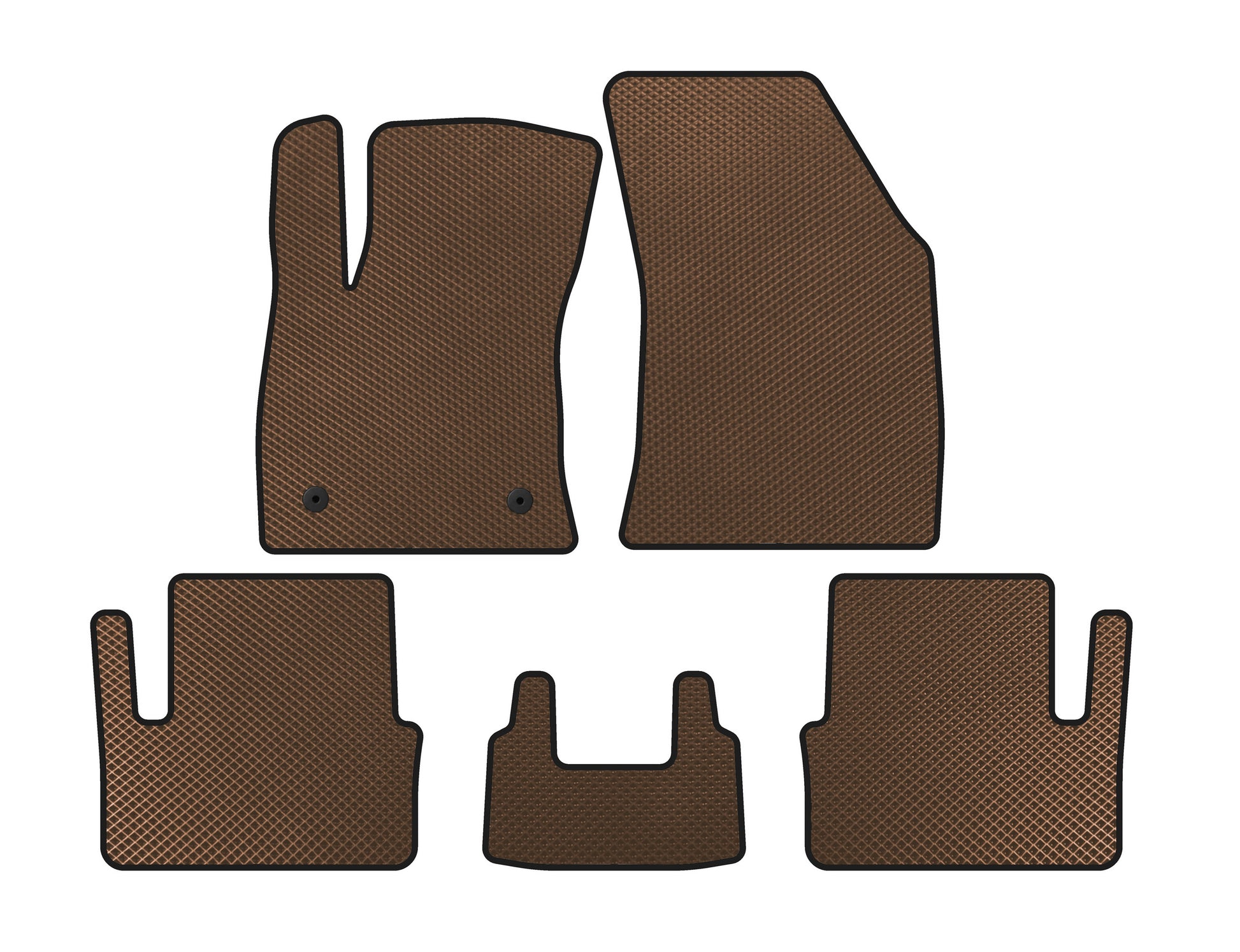 EVA Floor Mats (HB, Brown) for Renault Megane IV 2016-2025 - image 1