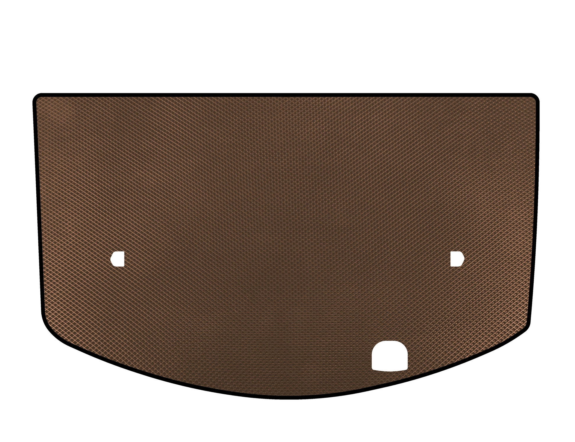 Trunk Mat (2005-2013, Brown) for SsangYong Action 2005-2018 - image 1