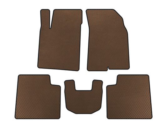 EVA Floor Mats (Brown) for Kia Opirus 2003-2010 - image 1