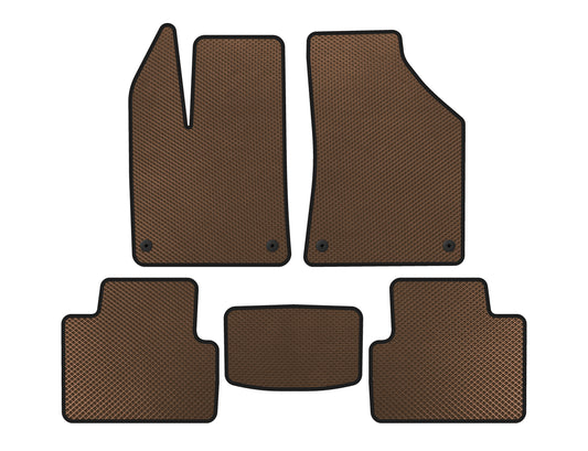 EVA Floor Mats (Brown) for Chrysler 200 I 2010-2014 - image 1