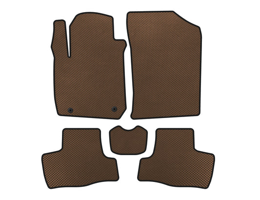 EVA Floor Mats (Brown) for BYD F0 2008-2014 - image 1