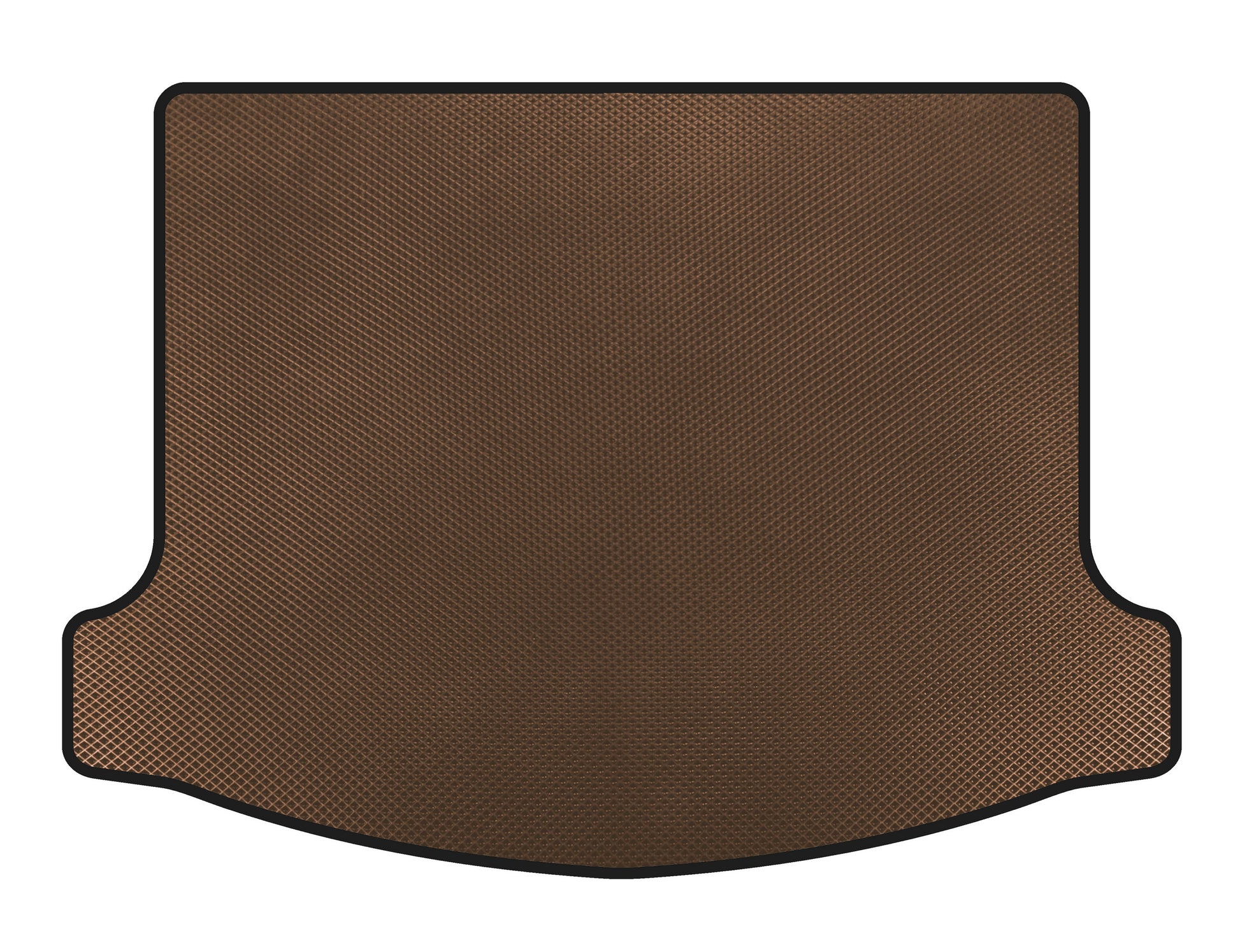 Trunk mat (HB, 3-door, Brown) for Honda Civic HB 2006-2012 - image 1