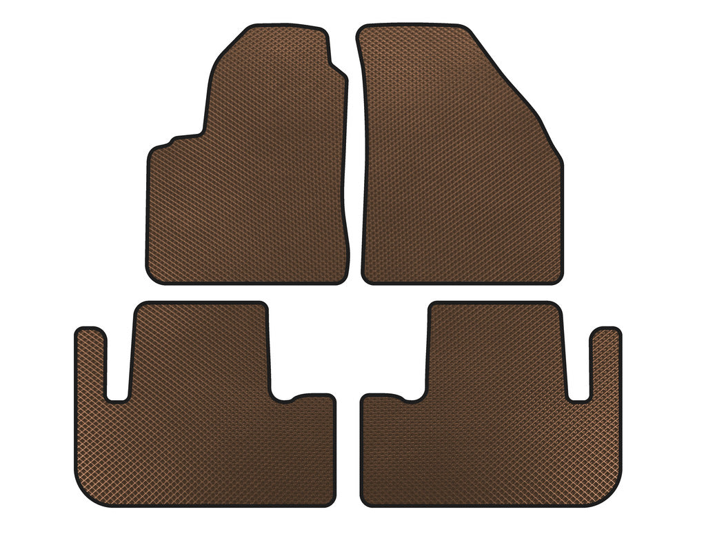 EVA Floor Mats (Brown) for Chevrolet Tacuma/Rezzo 2000-2008 - image 1