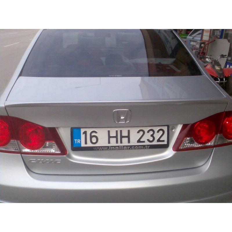 Inche Spoiler (primed for painting) for Honda Civic Sedan VIII 2006-2011 - image 1