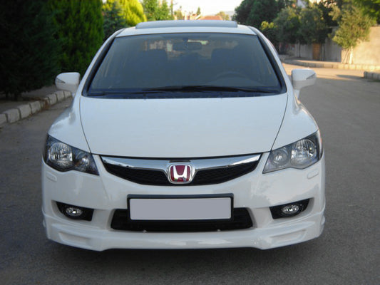 Front bumper lip 2009-2011 (primed for painting) for Honda Civic Sedan VIII 2006-2011 - image 1