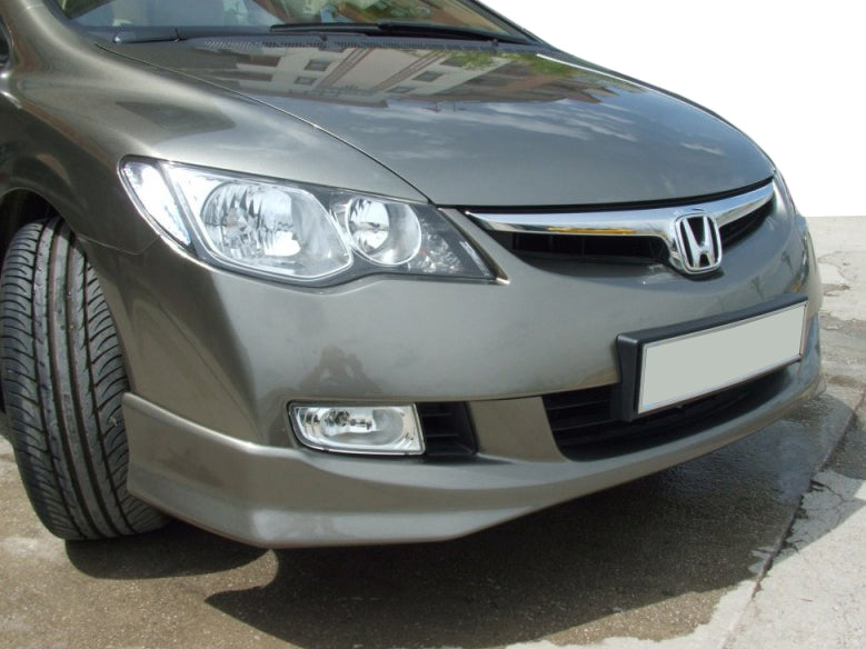 Front bumper lip 2006-2009 (primed for painting) for Honda Civic Sedan VIII 2006-2011 - image 1