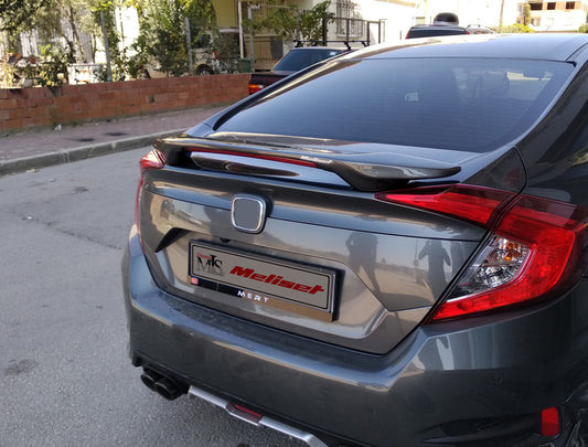 Isikli Spoiler (primed for painting) for Honda Civic Sedan X 2016-2021 - image 2