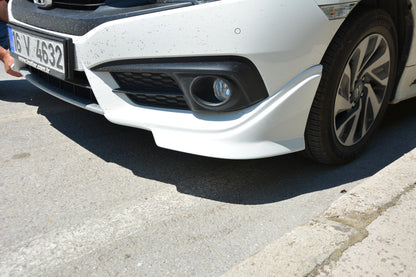 Front bumper corners (primed for painting) for Honda Civic Sedan X 2016-2021 - image 4