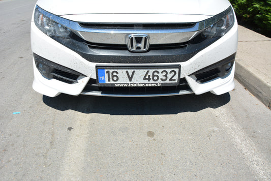 Front bumper corners (primed for painting) for Honda Civic Sedan X 2016-2021 - image 2