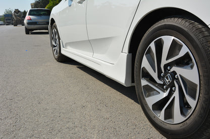 Side skirts (primed for painting) for Honda Civic Sedan X 2016-2021 - image 2