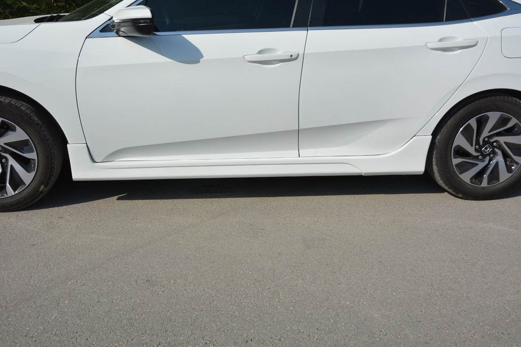 Side sill (for painting) for Honda Civic Sedan X 2016-2021 - Reelken Auto