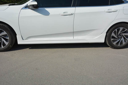 Side sill (for painting) for Honda Civic Sedan X 2016-2021 - Reelken Auto