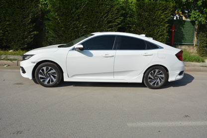 Side skirts (primed for painting) for Honda Civic Sedan X 2016-2021 - image 5