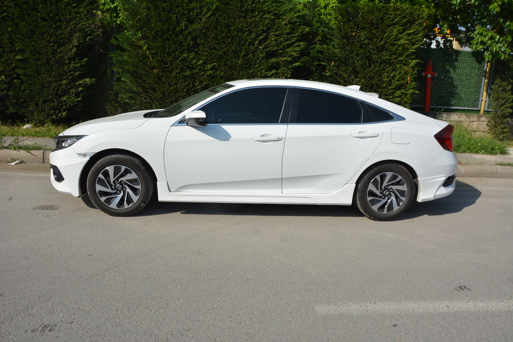 Side skirts (primed for painting) for Honda Civic Sedan X 2016-2021 - image 5