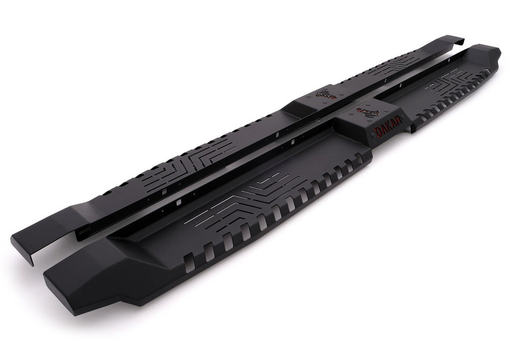 Side Steps Dakar V2 without LED (2 pcs, metal) for Ford Ranger 2011-2022 - image 1