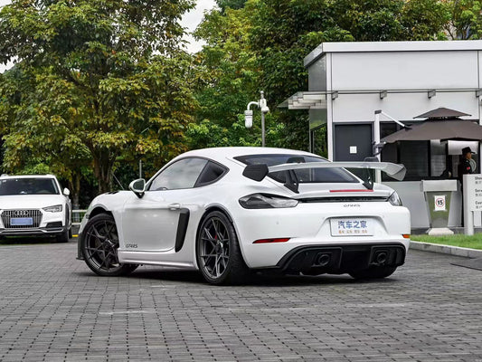 GT4 RS spoiler for Porsche Boxster/Cayman 982 (718) 2016- - image 2