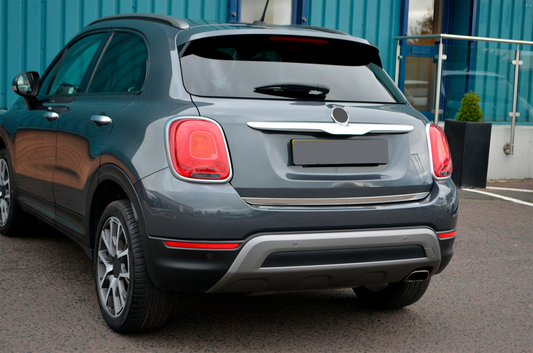 Trunk trim stainless steel for Fiat 500X 2014-2024 - image 2