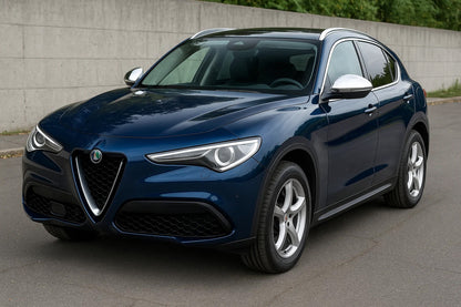 Mirror Covers Carmos (2 pcs, Stainless Steel) for Alfa Romeo Stelvio 2016- - image 3