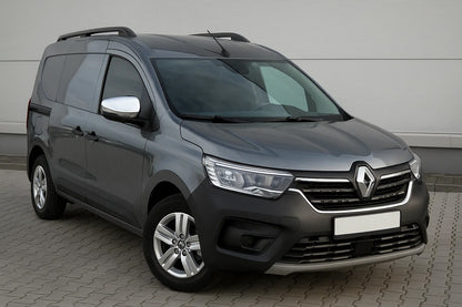 Mirror Covers (2 pcs, Stainless Steel) for Renault Kangoo/Express 2021- - image 1