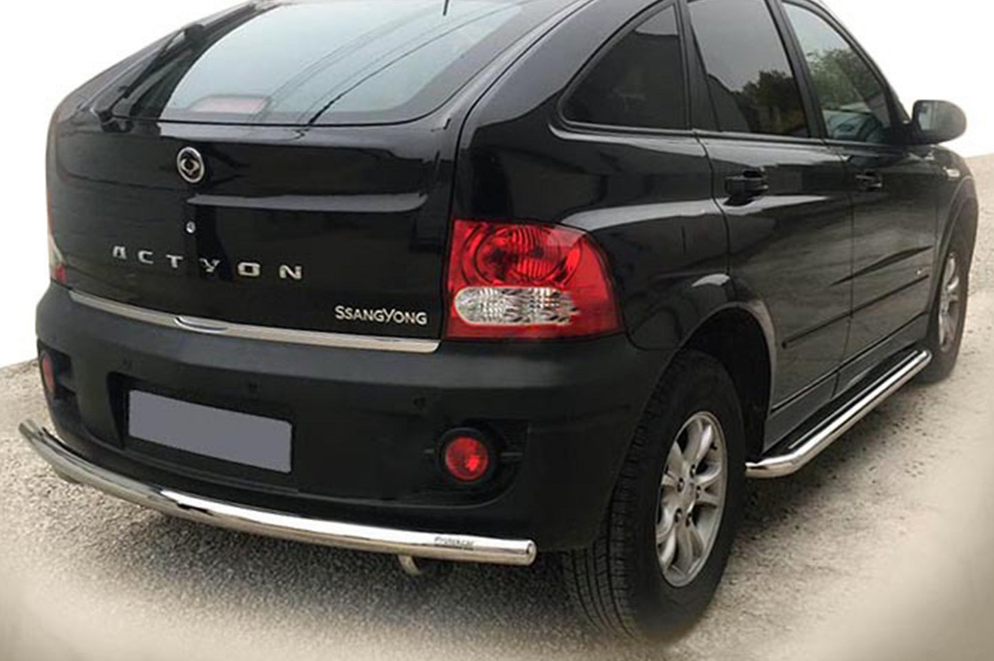 Rear Guard AK002 (Stainless Steel) for SsangYong Action 2005-2018 - image 1