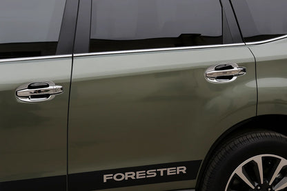 Chrome Handle Bowl Covers Libao (4 pcs, plastic) for Subaru Forester 2013-2018 - image 1