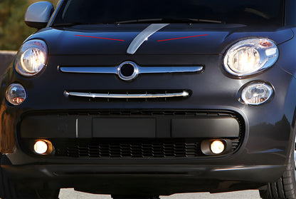Hood strip (stainless steel) for Fiat 500/500L 2013-2022 - image 6